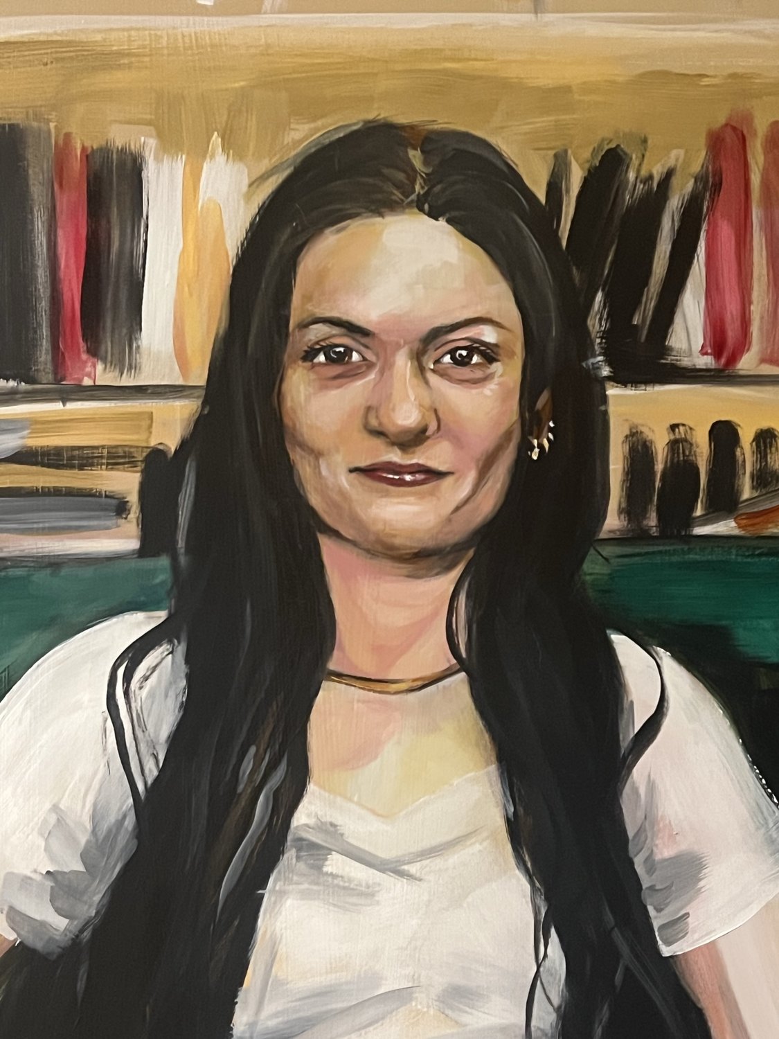 Portrait in Oil